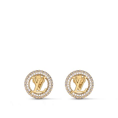 louis vuitton ohrstecker gold|louis vuitton gold earrings.